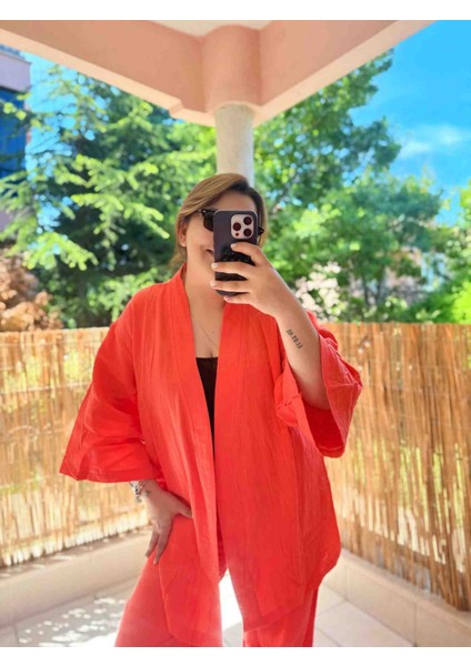 Müslin Kimono Takim modelleri