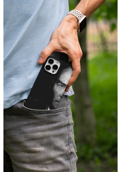 Xiaomi Redmi 9t Uyumlu Atatürk Desenli & Imzalı Telefon Kılıfı #1 fiyatları