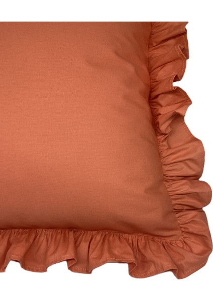 %100 Pamuklu Fırfırlı Yastık Kılıfı 50X70 cm (1 Adet) fiyatları