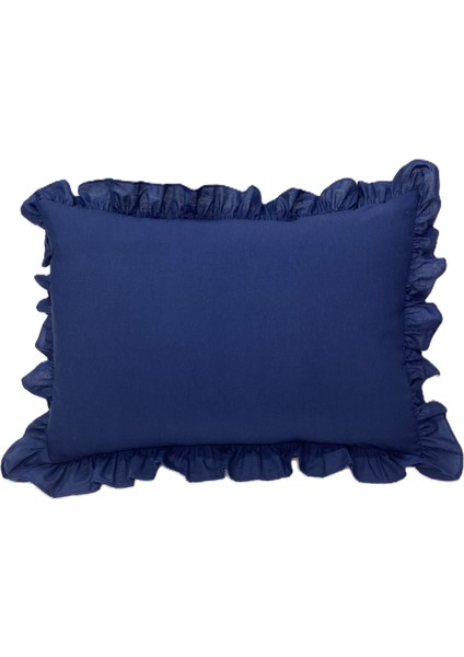 %100 Pamuklu Fırfırlı Yastık Kılıfı 50X70 cm (1 Adet)
