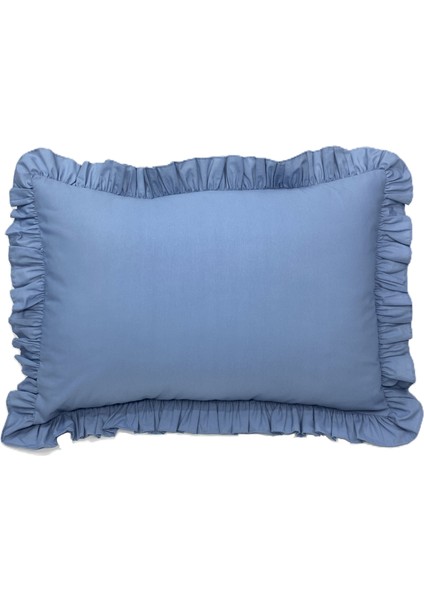 %100 Pamuklu Fırfırlı Yastık Kılıfı 50X70 cm (1 Adet)