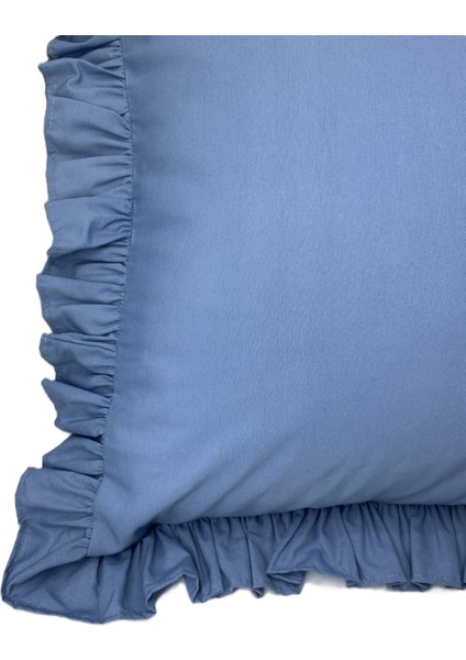 %100 Pamuklu Fırfırlı Yastık Kılıfı 50X70 cm (1 Adet) fiyatları