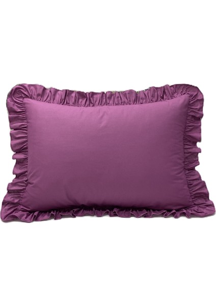 %100 Pamuklu Fırfırlı Yastık Kılıfı 50X70 cm (1 Adet)