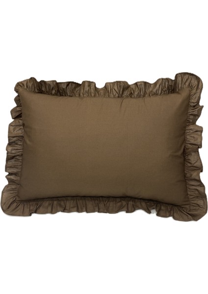 %100 Pamuklu Fırfırlı Yastık Kılıfı 50X70 cm (1 Adet)