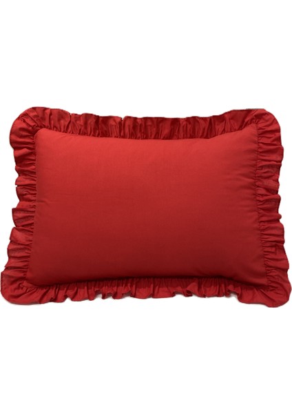 %100 Pamuklu Fırfırlı Yastık Kılıfı 50X70 cm (1 Adet)