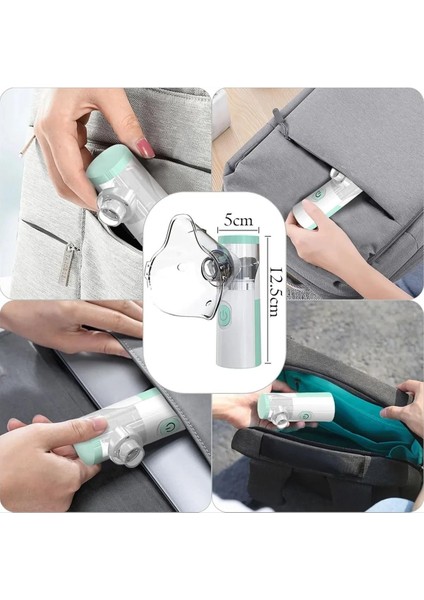 Taşınabilir Nebulizatör Hava Buhar Cihazı Yetişkin ve Çocuklar Için Sessiz Hava Makinesi fiyatları