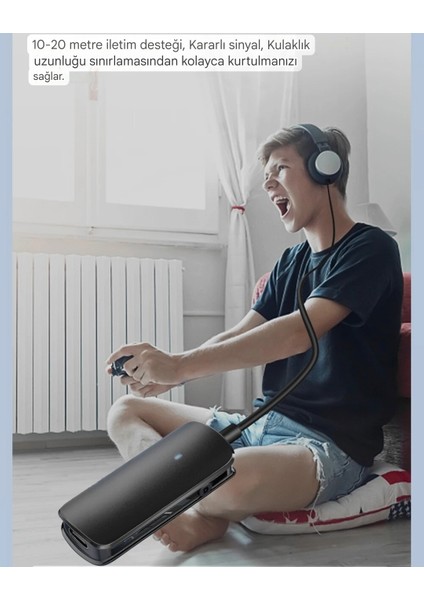 BT09 Bluetooth 5.3 Araç Kiti Çok Fonsiyonlu 3.5mm Ses Aux Jack Klipsli Orjinal Yeni Nesil Son Teknoloji Ses Müzik Araba Hoparlörleri Kulaklık Düşük Gecikme Yüksek Performanslı
