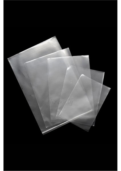 Şeffaf Parlak Bantsız Jelatin Poşet 10X15CM Kurabiye Aksesuar Hediye Paketleme Poşeti 100 Adet
