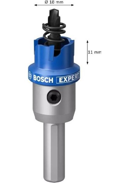 Expert 18 mm Elmaslı Inox Panç Adaptörlü 2608901401 fiyatları