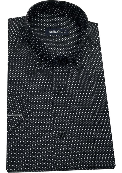 Kısa Kol Klasik Erkek Gömlek 7308 fiyatları