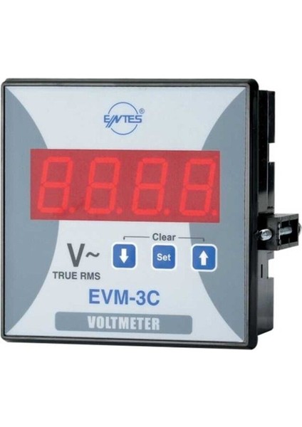 M0025 Evm-3c-96 Alarm Kontaklı Voltmetre