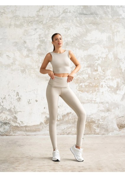 Su Beji Beli Drapeli Spor Tayt indirimleri