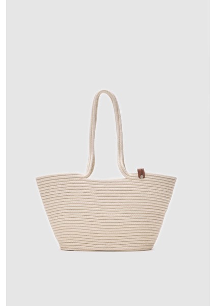 Hera Handmade Hasır Omuz Çantası