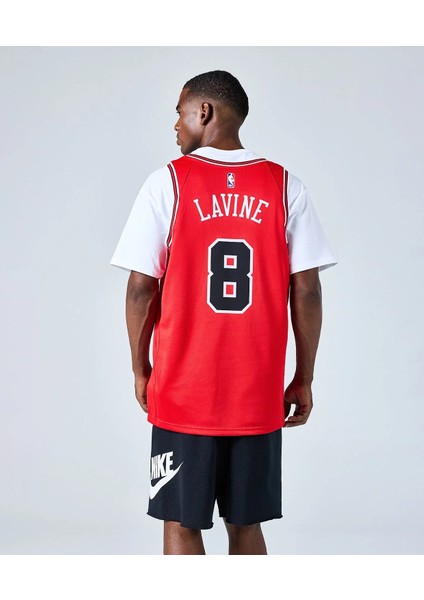 Chicago Bulls Dri-Fit Swingman Nba Erkek Kırmızı Basketbol Forma DN2000-657
