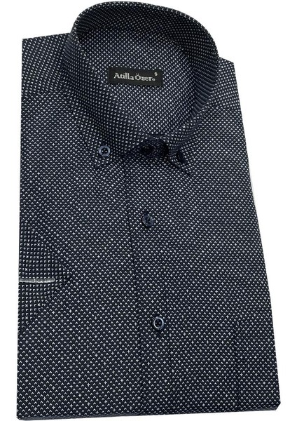 Kısa Kol Klasik Erkek Gömlek 7310 fiyatları