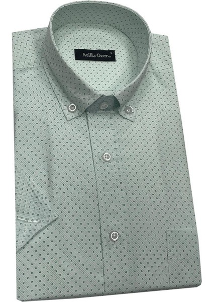 Kısa Kol Klasik Erkek Gömlek 7312 fiyatları