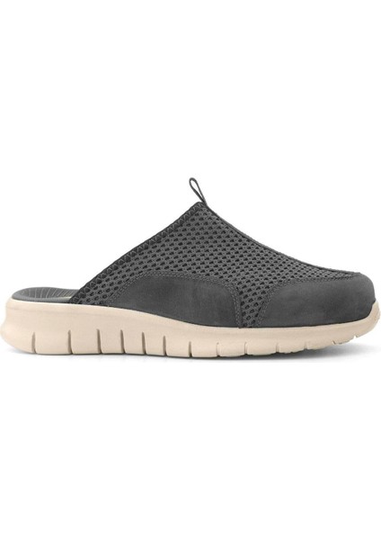 Medikal Koyu Gri Krem Tabanlı Comfort Spor Terlik modelleri