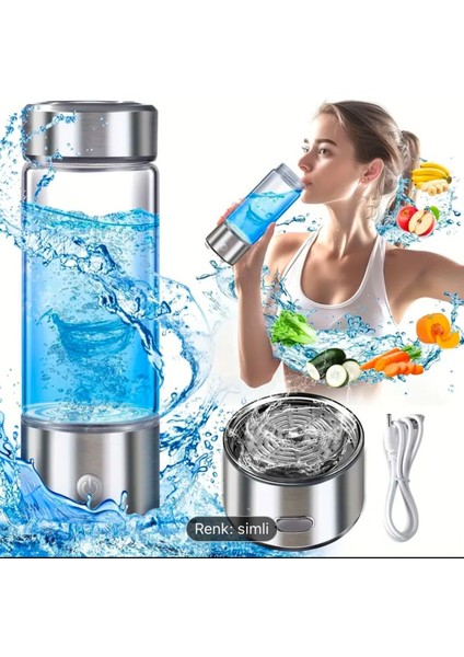 Hidrojenli Su Cihazı Sağlık Güzelik Zayıflama Suyun Hidrojen Seviyesini Artıran Su Arıtma Cihazı