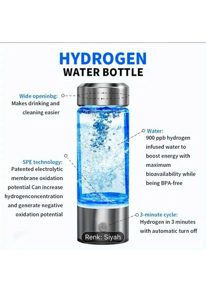 Hidrojenli Su Cihazı Sağlık Güzelik Zayıflama Suyun Hidrojen Seviyesini Artıran Su Arıtma Cihazı modelleri