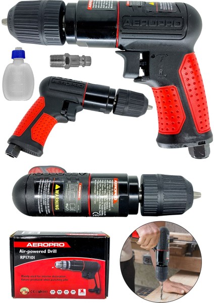 Aeropro ITL-48K Profesyonel Havalı 10MM Matkap fiyatları