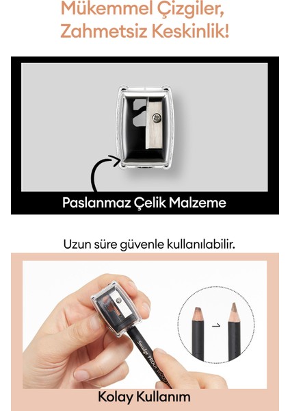 İkili Kalemtıraş Pencil Sharpener Duo