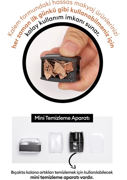 İkili Kalemtıraş Pencil Sharpener Duo