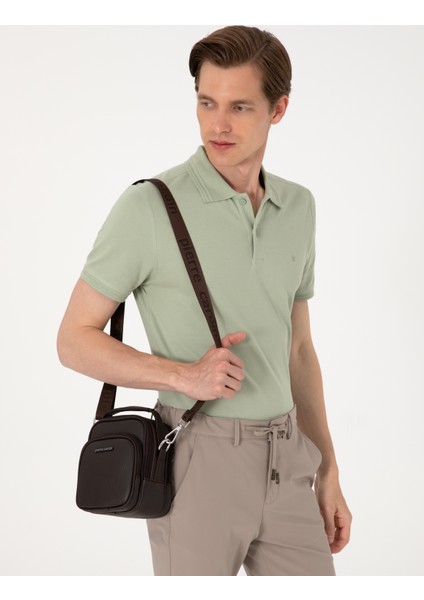 Erkek Erkek Kahverengi Omuz Çantası 50315076-VR029