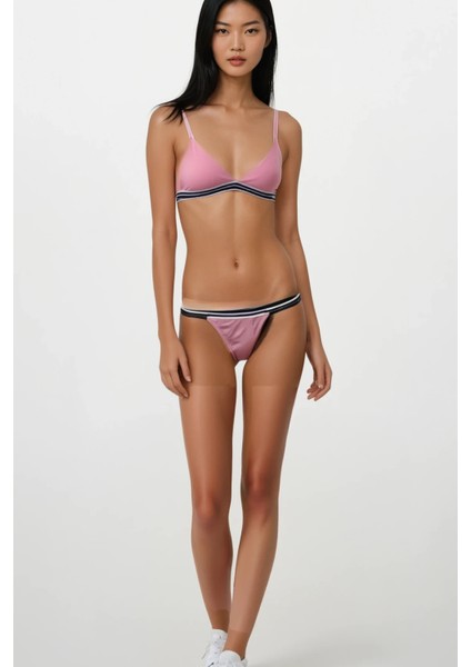 Kadın Laci Bambu Soft Brazilian Bra Set