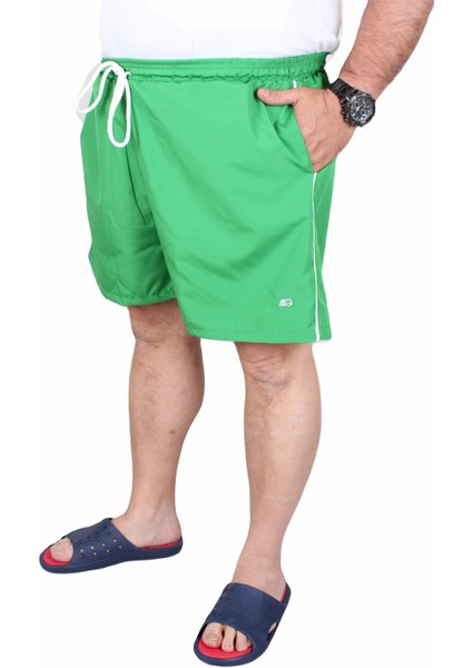 Mocgrande Büyük Beden Klasik Deniz Şortu 23677 Neftı