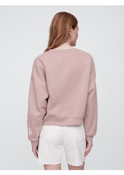 Kadın Açık Kahverengi Snoopy Fleece Sweatshirt indirimleri