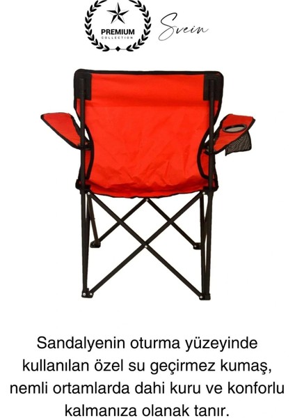 120 kg Kapasiteli Kolay Silinebilir Katlanabilen Çantalı Askılı Kamp Piknik Sandalyesi modelleri