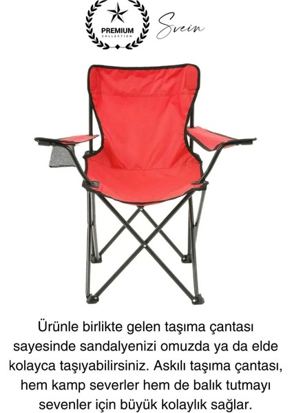 120 kg Kapasiteli Kolay Silinebilir Katlanabilen Çantalı Askılı Kamp Piknik Sandalyesi fırsatları