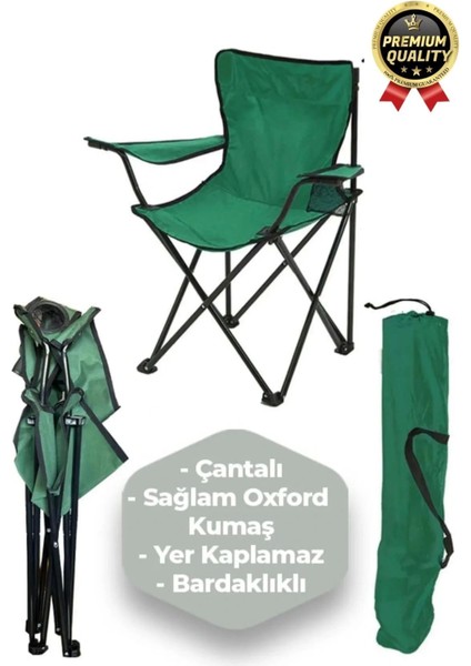 Taşıma Askılı 120 kg Konforlu Çantalı Katlanır Piknik Plaj Kamp Sandalyesi fiyatları