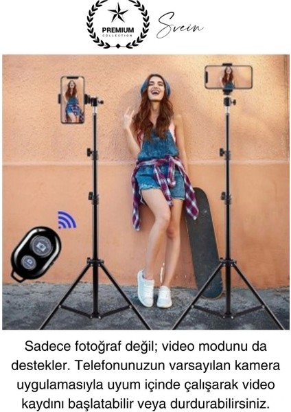 Bluetooth Kablosuz Uzaktan Kumanda Ios Android Uyumlu Selfie Fotoğraf Video Çekme Remote Shutter fırsatları