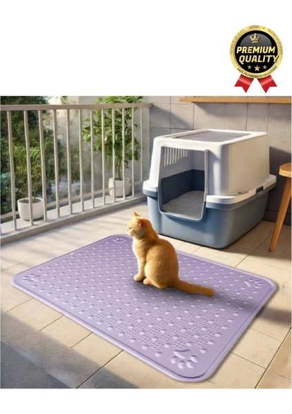 Premium Silinebilir Yıkanabilir Dayanıklı Kedi Köpek Evcil Hayvan Tuvalet Önü Mama Kabı Kum Paspası modelleri