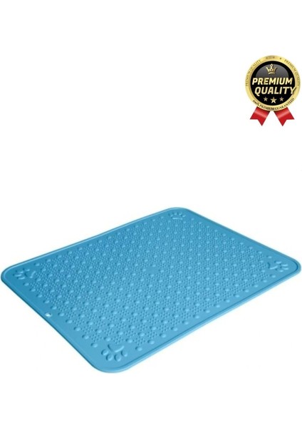 Premium Silinebilir Yıkanabilir Dayanıklı Kedi Köpek Evcil Hayvan Tuvalet Önü Mama Kabı Kum Paspası indirimleri
