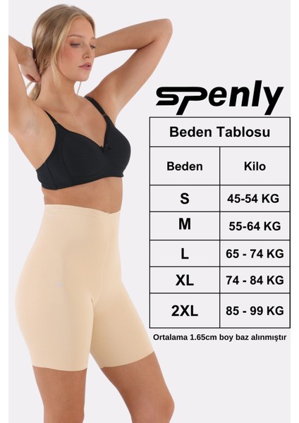 Dikişsiz Toparlayıcı ve Lazer Kesim Spor Korse Kısa Şort Ten Rengi fiyatları