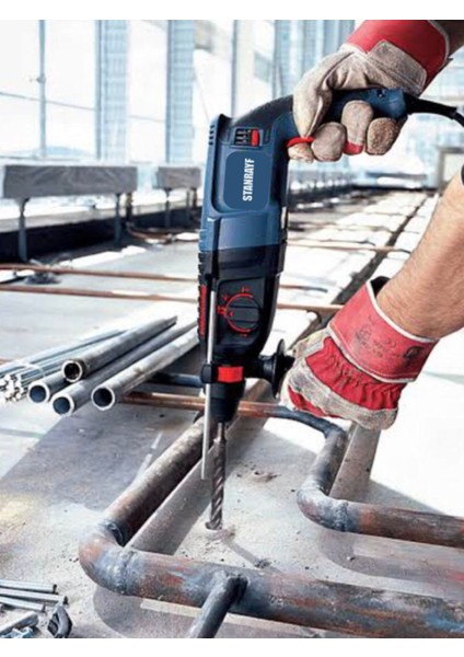 Alman 2.35MM 9600 Wat Bakır Sargılı Çift Çelik Şanzuman Kırıcı Hilti Matkap 5pcs Uç Hediye