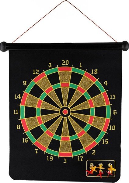 8017 Yaldızlı Mıknastıslı Dart 17INÇ