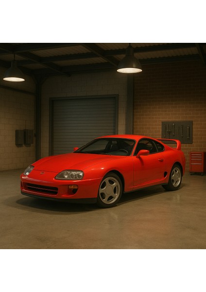 Toyota Supra Mk.4 1/43 Ölçek Solido Diecast Metal Model Araba