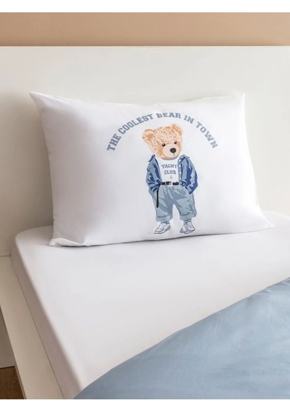 Lcw Home Karişik Ayı Teddy Baskılı %100 Pamuk Tek Kişilik Nevresim Seti