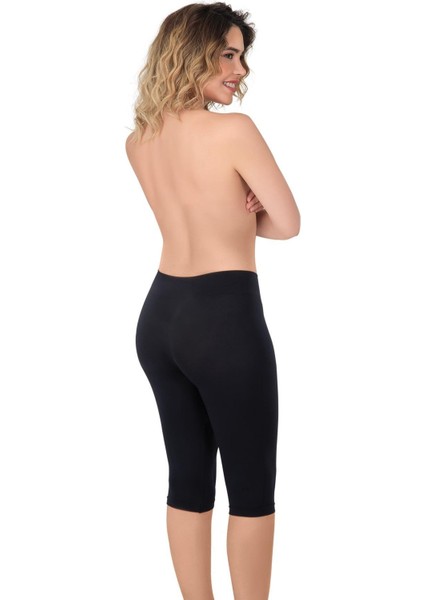 Siyah Mı Emay 3856 Soft Kapri Tayt