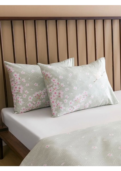 Lcw Home Karişik Desenli %100 Pamuk Çift Kişilik Pike Seti