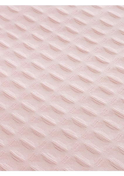 Lcw Home Pembe Desenli %100 Pamuk Çift Kişilik Pike Seti