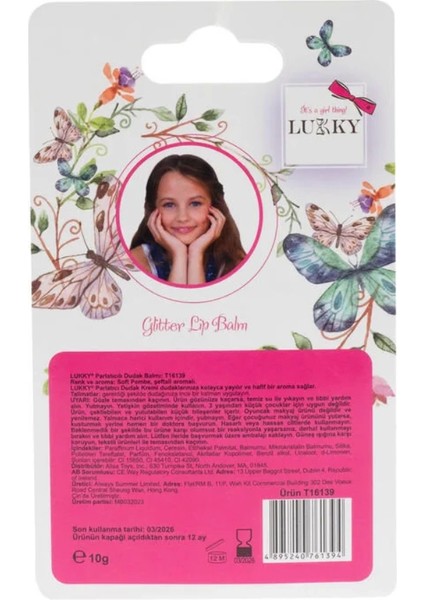 Besleyici Dudak Kremi Simli Pembe