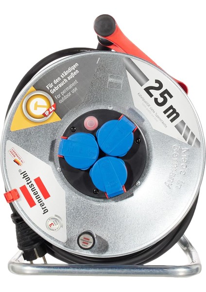 Brobusta IP44 Eksport Prof. Makaralı Kablo 25 Metre