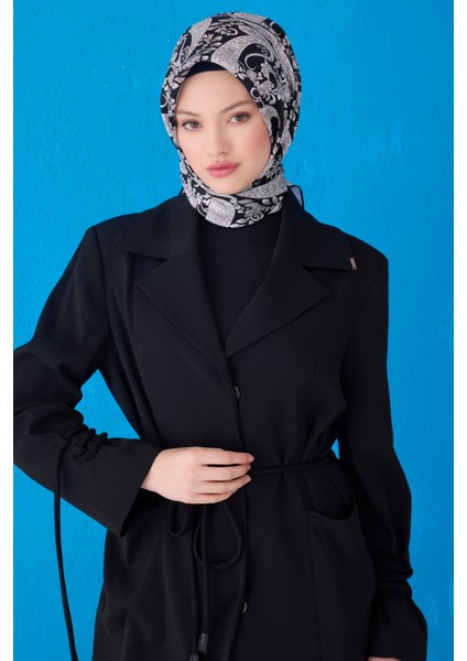 Saf Ipek Eşarp 4101D (Twill İPEK)-3983