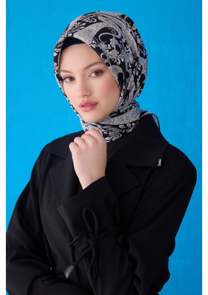 Saf Ipek Eşarp 4101D (Twill İPEK)-3983