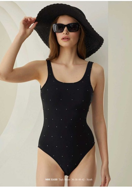 U Yaka Taşlı Mayo 51630