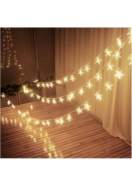 3 Metre Yıldız Şekilli LED Işık